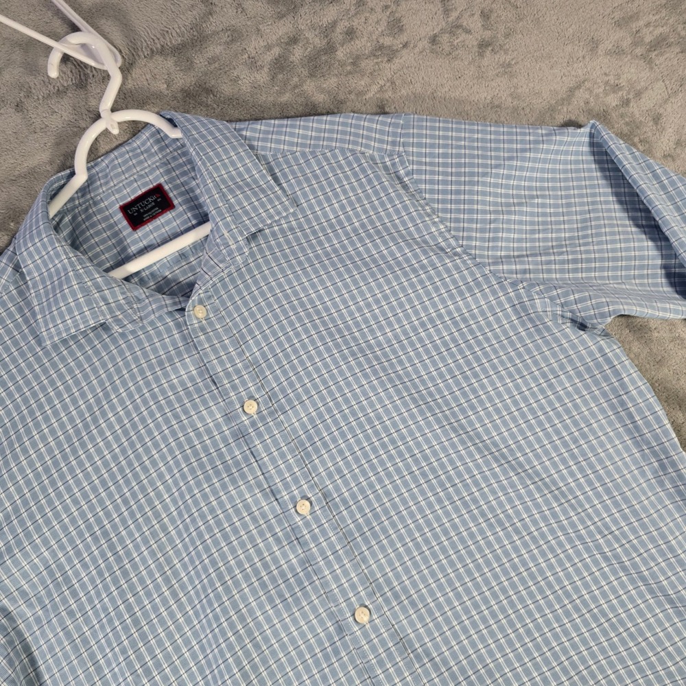 UNTUCKit‎ Roland Plaid Button Down Shirt Long Sleeve Casual X-Large XL
